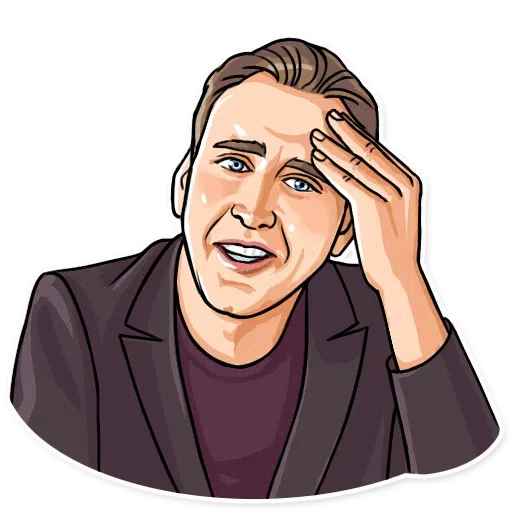 Nicolas Cage - Sticker 11