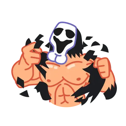 Scream Animated - Sticker 26