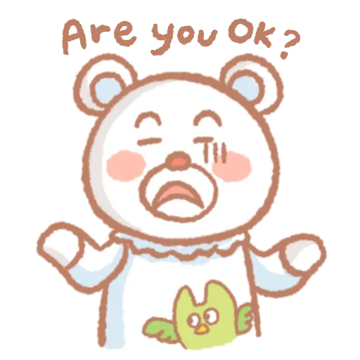 肥肥家族x小熊先生 - Sticker 11
