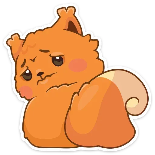 Декстер белка - Sticker 11
