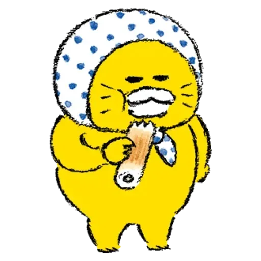 黃色肥喵喵 - Sticker 18