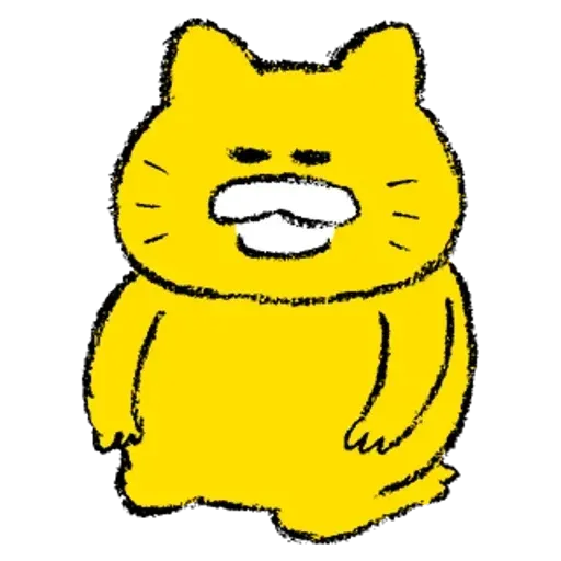 黃色肥喵喵 - Sticker 20