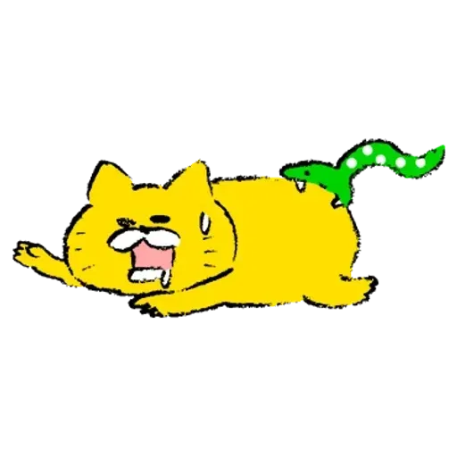 黃色肥喵喵 - Sticker 10