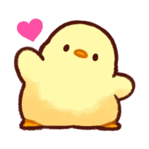 soft and cute chick 13 - Sticker 10