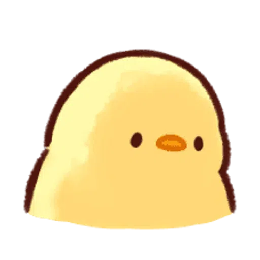soft and cute chick 13 - Sticker 9