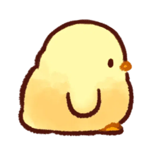 soft and cute chick 13 - Sticker 20