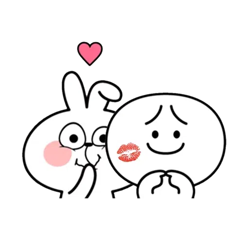 Spoiled rabbit 🐰  - Sticker 16