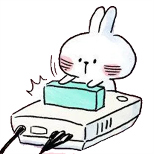 Spoiled rabbit 🐰  - Sticker 13