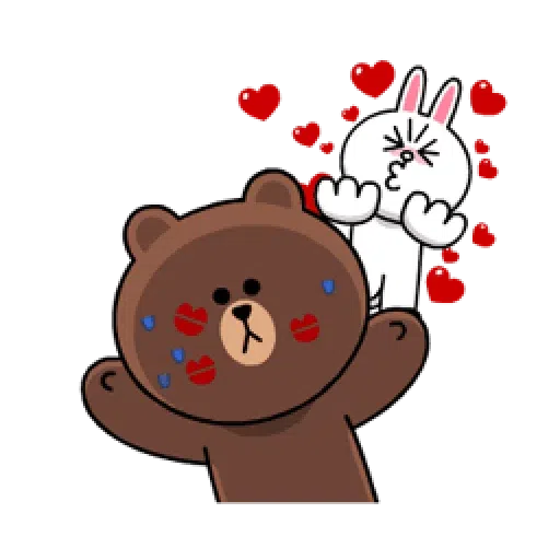 Brown & Cony - Sticker 25