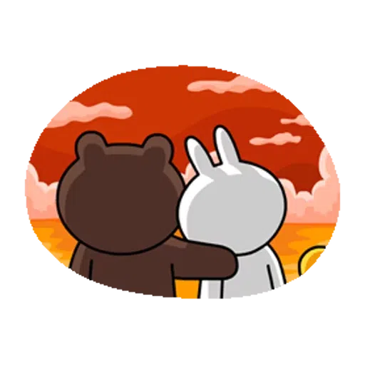Brown & Cony - Sticker 29