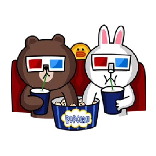Brown & Cony - Sticker 12
