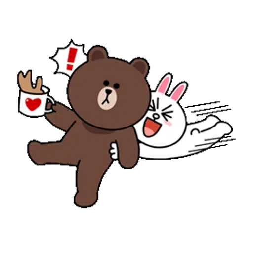 Brown & Cony - Sticker 18