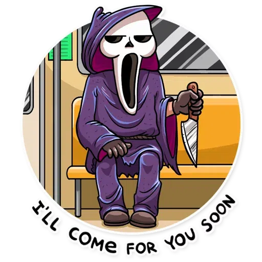 Scream - Sticker 24