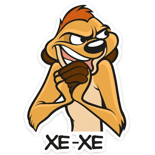 Timon and Pumba - Sticker 13