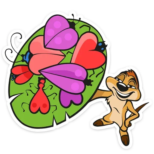 Timon and Pumba - Sticker 27