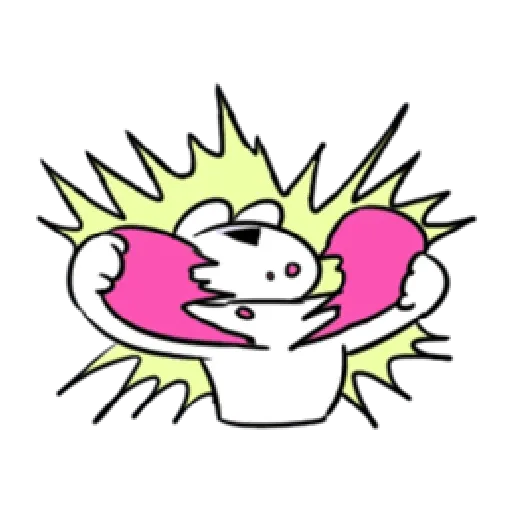 Extremely rabbit - burst of passion - Sticker 23
