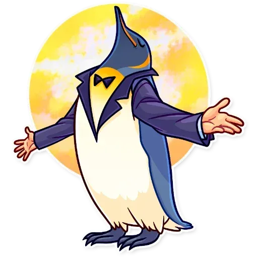 Birds with Arms - Sticker 19