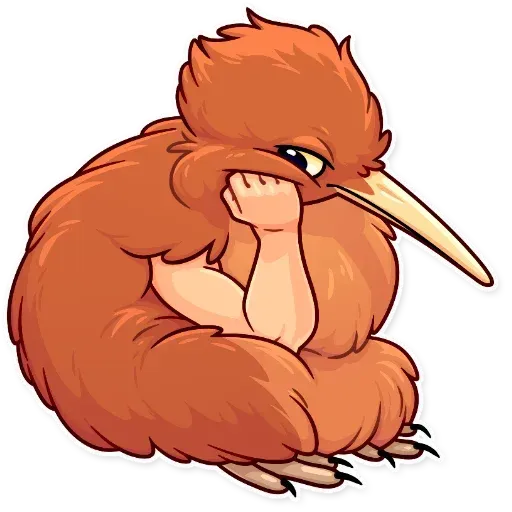 Birds with Arms - Sticker 14