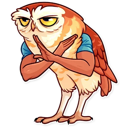 Birds with Arms - Sticker 16