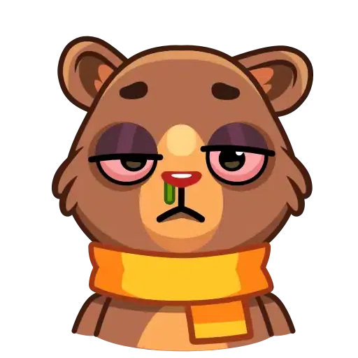 Boris the Bear - Sticker 16