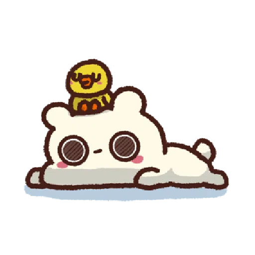 FunPiBear with BROWN & FRIENDS - Sticker 28