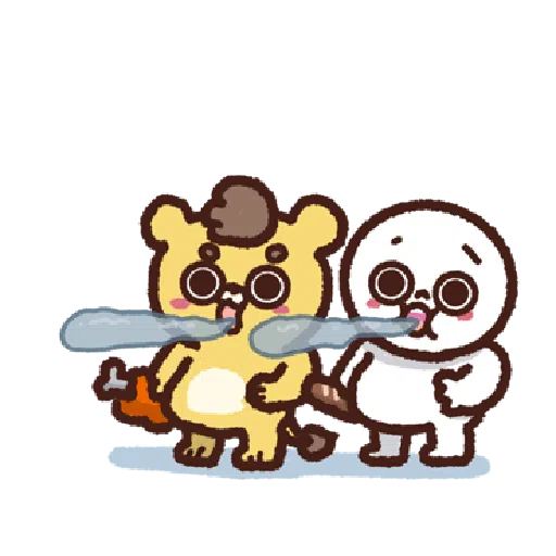 FunPiBear with BROWN & FRIENDS - Sticker 18
