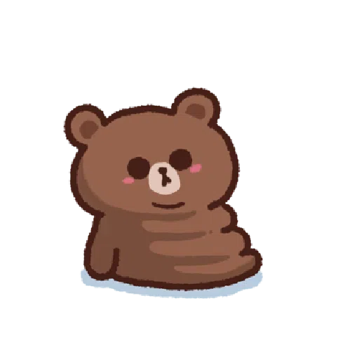 FunPiBear with BROWN & FRIENDS - Sticker 25