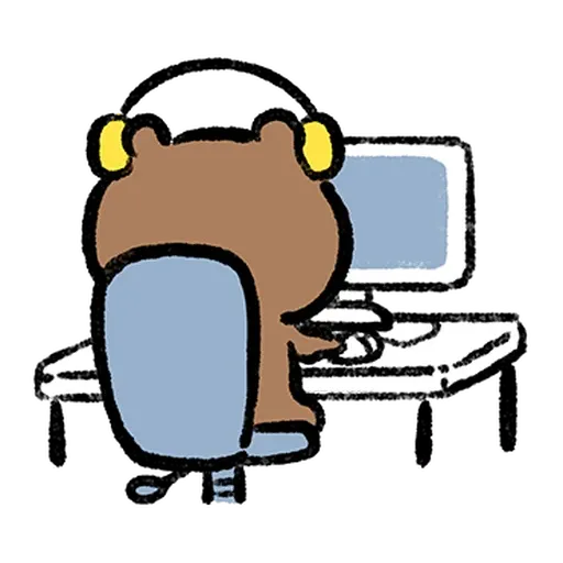 熊大兔兔热恋中 - Sticker 17