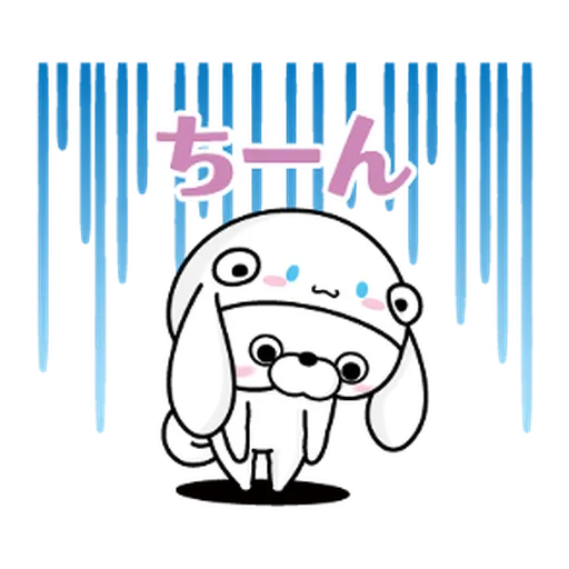 YOSISTAMP-兔兔100%過激貼圖 2 + SANRIO CHARACTERS - Sticker 24