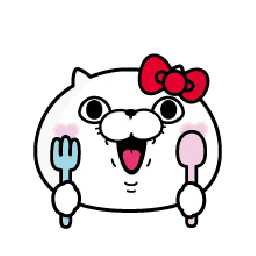 YOSISTAMP-兔兔100%過激貼圖 2 + SANRIO CHARACTERS - Sticker 20