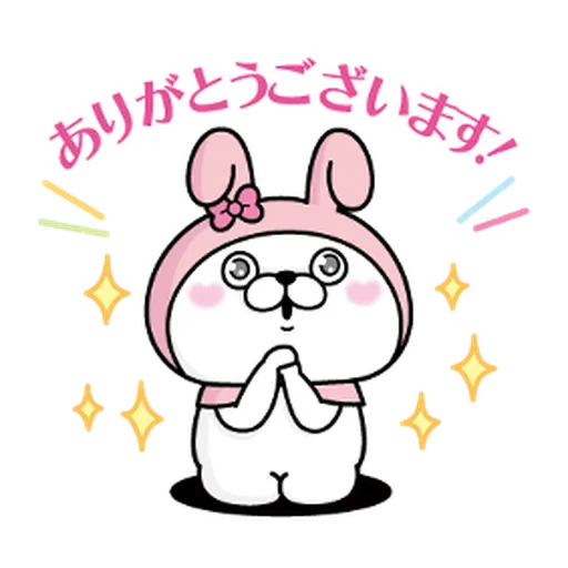 YOSISTAMP-兔兔100%過激貼圖 2 + SANRIO CHARACTERS - Sticker 25