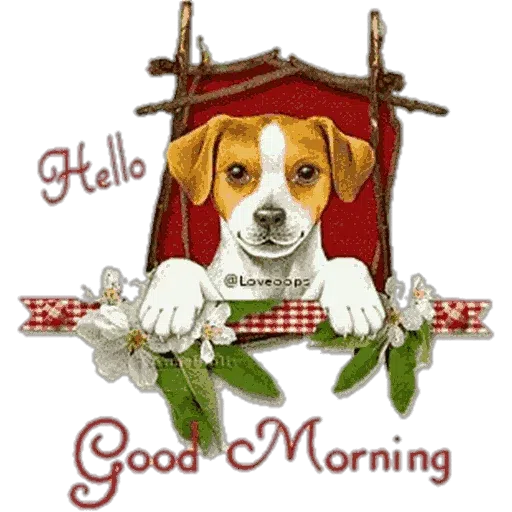 LoveoppS good morning 2 - Sticker 9