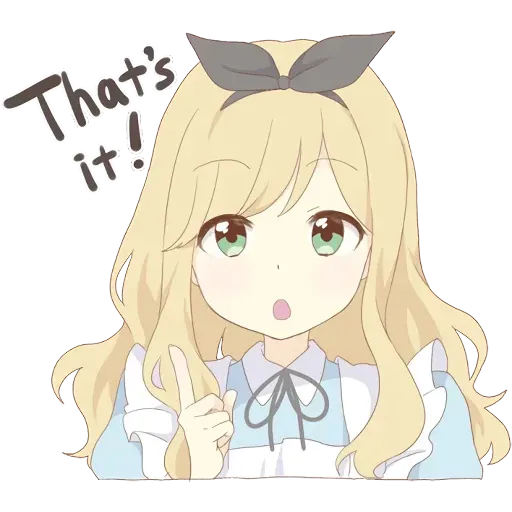 miyuki's alice - Sticker 24