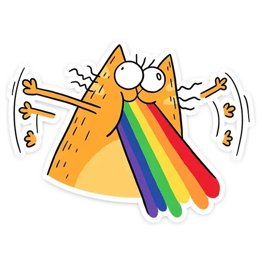 Zheltok cat - Sticker 10