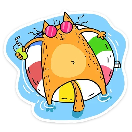 Zheltok cat - Sticker 12
