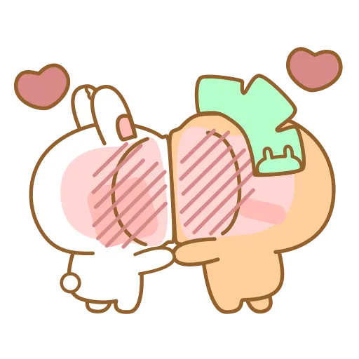 Bunii & Kerodii - Valentine - Sticker 26
