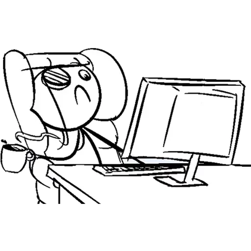 GuyBehindTheDesk_? - Sticker 23