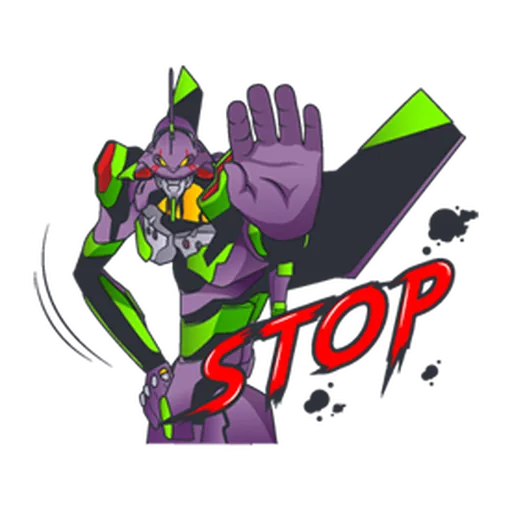 Evangelion Vol4 - Sticker 18