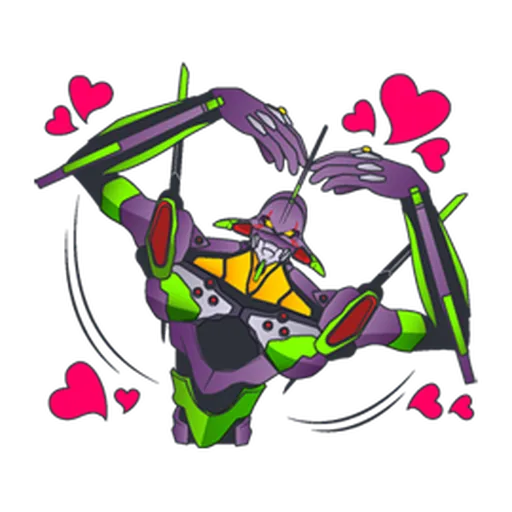 Evangelion Vol4 - Sticker 21