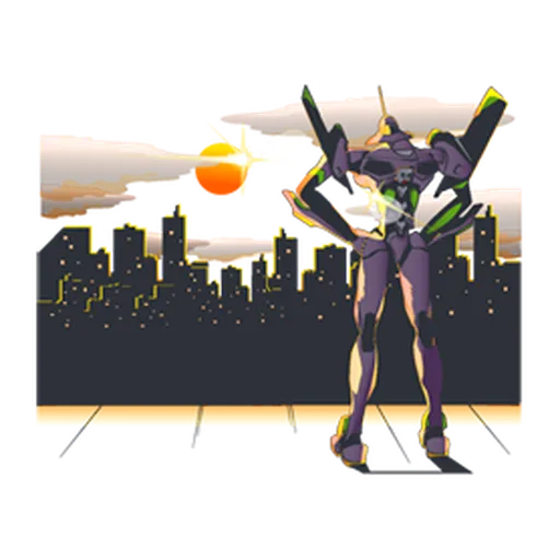Evangelion Vol4 - Sticker 16