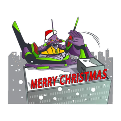 Evangelion Vol4 - Sticker 23