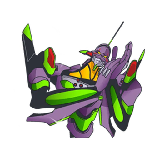 Evangelion Vol4 - Sticker 22