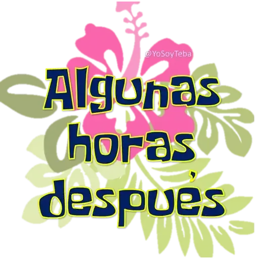 Frases Bob Esponja Español - Sticker 26