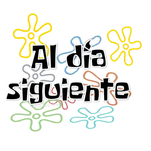 Frases Bob Esponja Español - Sticker 29