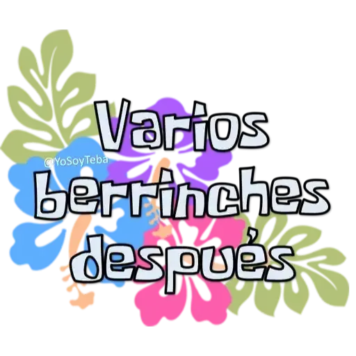 Frases Bob Esponja Español - Sticker 27