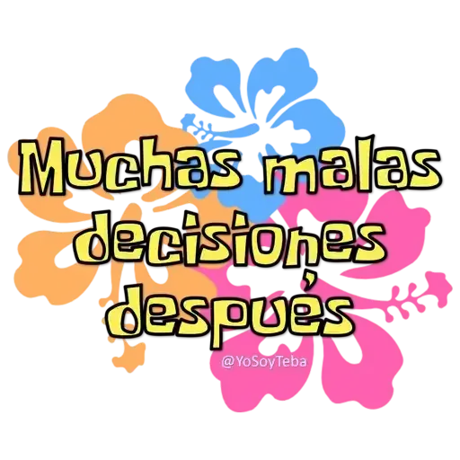 Frases Bob Esponja Español - Sticker 30