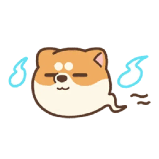 米犬日常—阿飄涼爽1 - Sticker 14