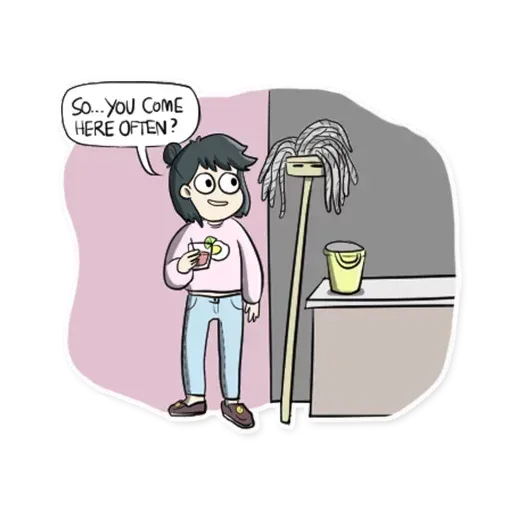 As per usual - Sticker 24