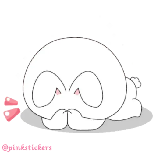 Cute rabbit - Sticker 12