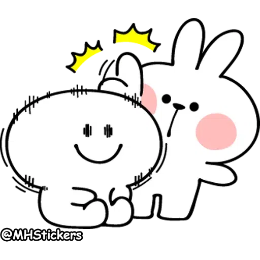 Spoiled Rabbit - Sticker 25
